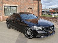 Used Mercedes C300 AMG line 258 HP (189 kW) 2023 Black Coupe