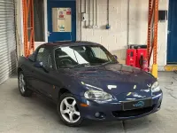 Used Mazda MX5 146 HP (107 kW) 2002 Blue Cabriolet