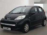 Used Peugeot 107 68 HP (50 kW) 2010 Black Hatchback