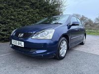 Used Honda Civic Executive 2005 Blue Hatchback