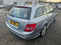 Used Mercedes C220 AMG 167 HP (122 kW) 2012 Silver Estate