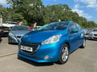 Used Peugeot 208 Active 95 HP (69 kW) 2012 Blue Hatchback