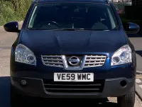 Used Nissan Qashqai N-TEC 113 HP (83 kW) 2009 Blue SUV