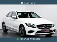 Used Mercedes C200 2018 White Sedan
