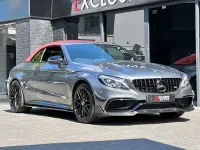 Used Mercedes C63S AMG Premium 510 HP (375 kW) 2017 Grey Cabriolet