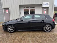 Used Mercedes A200 AMG line 163 HP (119 kW) 2018 Black Hatchback