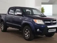Used Toyota HiLux 171 HP (125 kW) 2008 Blue Pickup