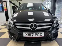 Used Mercedes B200 AMG line 136 HP (100 kW) 2017 Black MPV