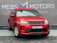 Begagnad Land Rover Discovery Sport R-Dynamic 2020 Röd SUV