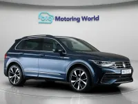 Used VW Tiguan R-line 150 HP (110 kW) 2021 Blue SUV
