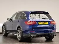 Used Mercedes GLC63 AMG 476 HP (350 kW) 2019 Blue SUV