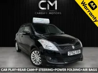 Used Suzuki Swift SZ4 82 HP (60 kW) 2012 Black Hatchback