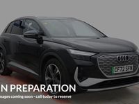 Used Audi Q4 e-tron S-Line 150 kW (204 HP) 2023 Black SUV