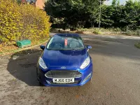 Used Ford Fiesta Zetec 82 HP (60 kW) 2016 Blue Hatchback