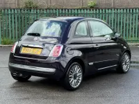 Used Fiat 500 Lounge 69 HP (50 kW) 2015 Blue Hatchback