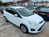 Used Ford C-MAX Titanium 113 HP (83 kW) 2014 White MPV