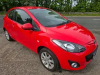 Used Mazda 2 84 HP (61 kW) 2012 Red Hatchback
