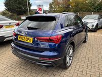 Used Audi Q3 Black Edition 190 HP (139 kW) 2022 Blue SUV