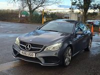 Used Mercedes E220 AMG line 2016 Grey Coupe