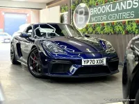 Used Porsche 718 Cayman GT4 2020 Blue Coupe
