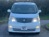 Used Toyota Alphard 2024 Blizzard pearl MPV