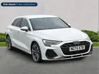 Used Audi A3 S-Line 150 HP (110 kW) 2026 White Hatchback