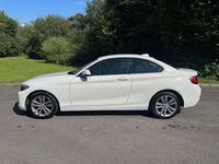 Used BMW 218 Comfort Edition 150 HP (110 kW) 2016 White Coupe
