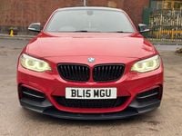 Used BMW M235 Shadowline 326 HP (239 kW) 2015 Red Coupe