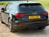 Used Audi A4 S-Line 190 HP (139 kW) 2017 Black Estate