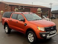 Used Ford Ranger Wildtrack 2015 Orange Pickup