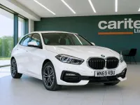 Used BMW 116 Sport Line 116 HP (85 kW) 2019 White Hatchback