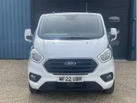 Used Ford Transit Custom Limited 130 HP (95 kW) 2022 Frozen white (solid paint) Van