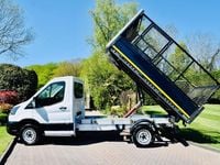 Usado Ford Transit 130 CV (95 kW) 2022 Blanco Descapotable