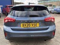 Begagnad Ford Focus Titanium 125 HK (91 kW) 2020 Blå Halvkombi