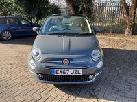 Used Fiat 500 Lounge 69 HP (50 kW) 2017 Grey Hatchback