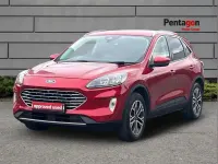 Used Ford Kuga Titanium 150 HP (110 kW) 2021 Red SUV
