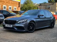 Used Mercedes C63 AMG Premium 476 HP (350 kW) 2018 Grey Estate