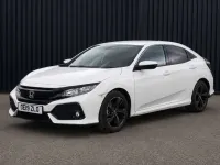 Used Honda Civic SR 126 HP (92 kW) 2019 White Hatchback