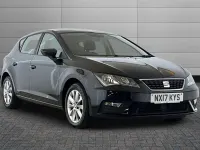 Used Seat Leon SE Technology 115 HP (84 kW) 2017 Black Hatchback