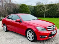 Used Mercedes C250 AMG 2013 Red Coupe