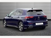 Used VW Golf VIII R-line 150 HP (110 kW) 2020 Blue Hatchback
