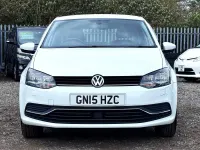 Used VW Polo SE 105 HP (77 kW) 2015 White Hatchback