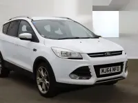 Used Ford Kuga Titanium 140 HP (102 kW) 2014 White SUV