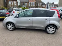 Used Nissan Note Tekna 110 HP (80 kW) 2008 Silver Hatchback