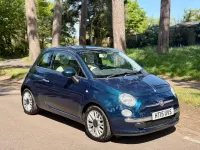 Used Fiat 500 Pop Star 2015 Blue Hatchback