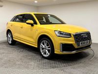 Used Audi Q2 S-Line 116 HP (85 kW) 2018 Yellow SUV
