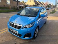 Used Peugeot 108 Active 68 HP (50 kW) 2015 Blue Hatchback