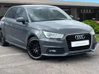 Used Audi A1 S-Line 116 HP (85 kW) 2018 Grey Hatchback
