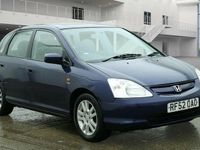 Used Honda Civic Executive 2002 Blue Hatchback