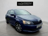 Used Skoda Fabia 60 HP (44 kW) 2015 Blue Hatchback